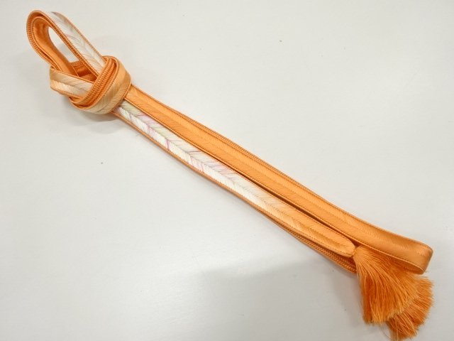 JAPANESE KIMONO / HANDTIED OBIJIME CORD